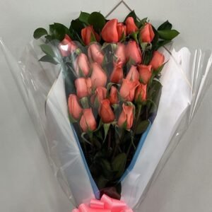 Bouquet de Rosas Coral